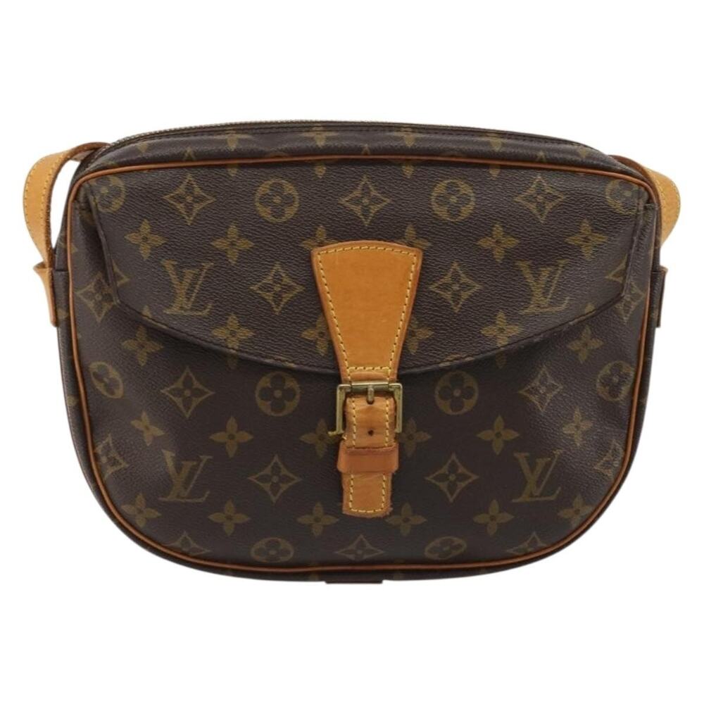 Louis Vuitton Monogram Jeune Fille GM Shoulder Bag Brown